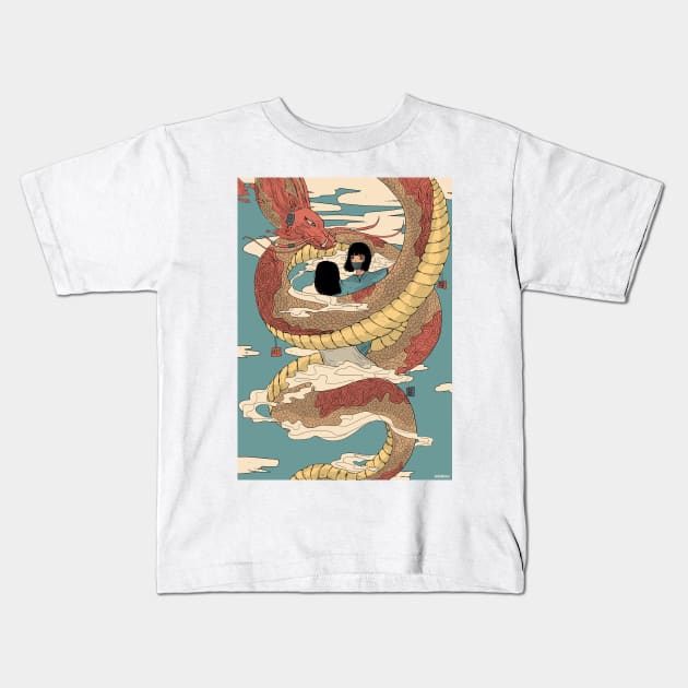 soar with me Kids T-Shirt by haranikala